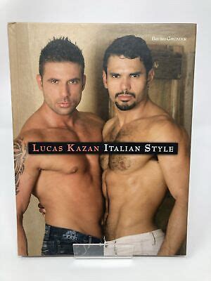 Lucas Kazan Italian Style Photo Adult Gay Men Art Book Bruno Gmunder Ebay