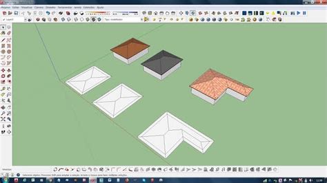 Como Fazer Telhado No Sketchup Aprende De Uma Vez Tc