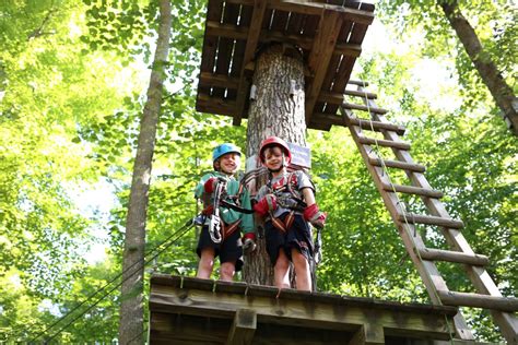 zipline obstacle course. – gentino family