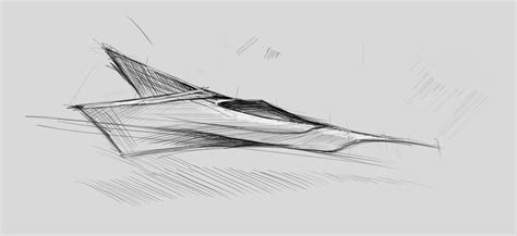 ArtStation - Spaceship Concept Sketch