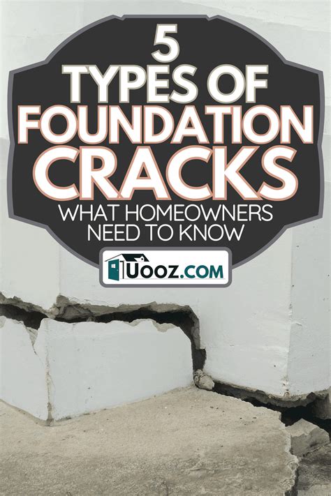 5 Types Of Foundation Cracks [What Homeowners Need To Know] - uooz.com