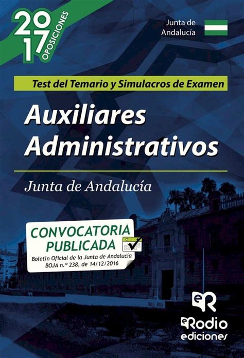 Auxiliares Administrativos De La Junta De Andaluc A C Test Del