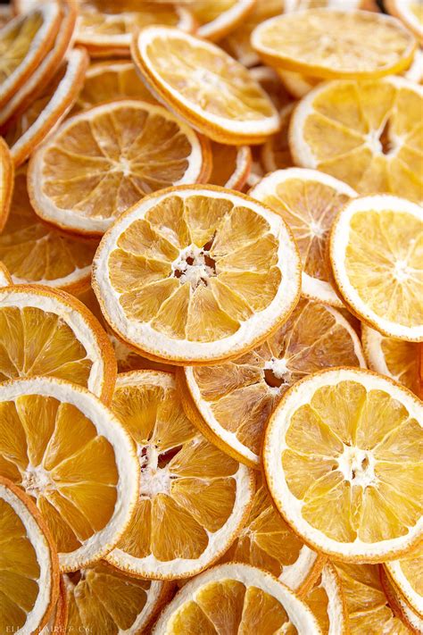 Best Dried Orange Slices- Oven or Dehydrator - Ella Claire & Co.