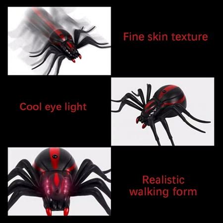 Infrared RC Toy Remote Control Realistic Mock Fake Spider Prank Tricky Jock Gift | Walmart Canada