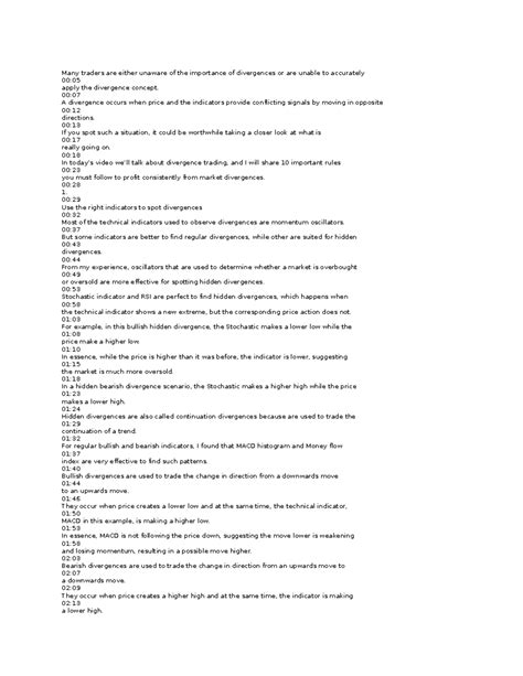 How To Trade Divergences Effortlessly - Many traders are either unaware