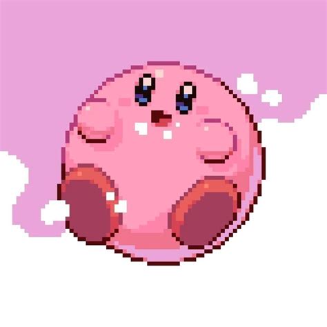 Pixel Pit on Instagram: "Kirby dream buffet ~ ~ ~ #pixelart #kirby # ...