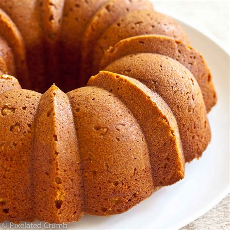 Pumpkin Buttermilk Bundt Cake Pixelated Crumb