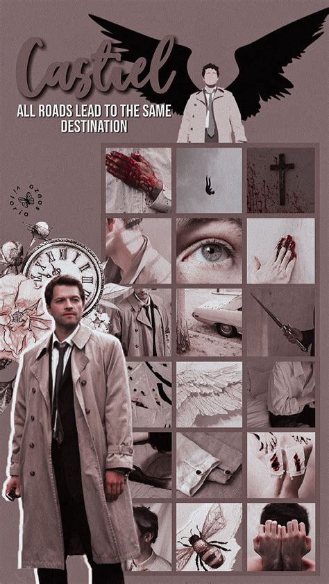 Aesthetic Castiel Doğaüstü Castiel Supernatural Komik