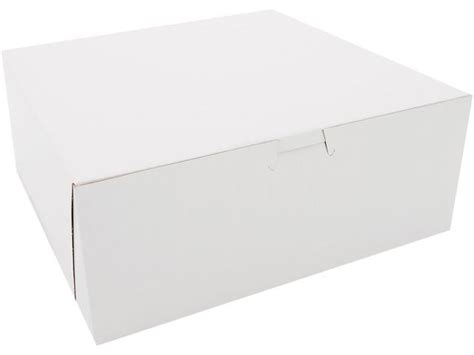 SOUTHERN CHAMPION TRAY SCH 0973 Bakery Boxes White Kraft 10 X 10 X