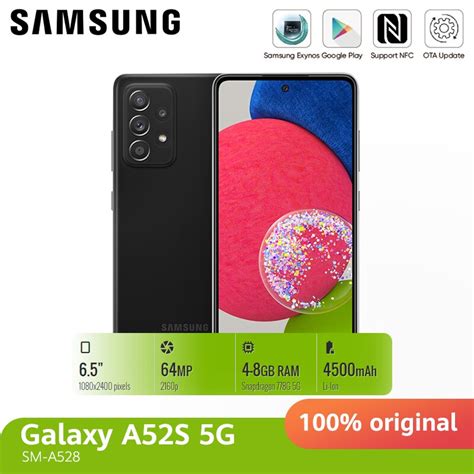 Samsung Galaxy A52s Sm A528 5g Smartphone Snapdragon 778g Processor