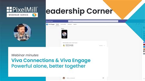 Demo Leadership Corner In Viva Viva Connections And Viva Engage