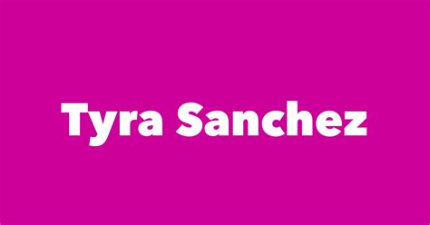 Tyra Sanchez - Spouse, Children, Birthday & More