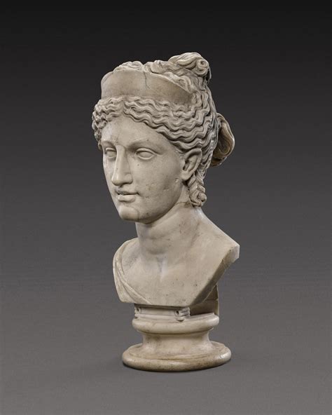 A Roman Marble Bust Of Aphrodite Circa 2nd Century A D Ancient