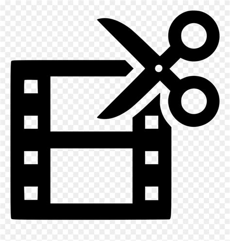 Download Film Edit Icon Clipart Video Film Editing - Symbol Film And ...