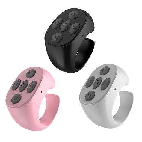 Tik Tok Bluetooth Remote Control Page Turner For Iphone Camera