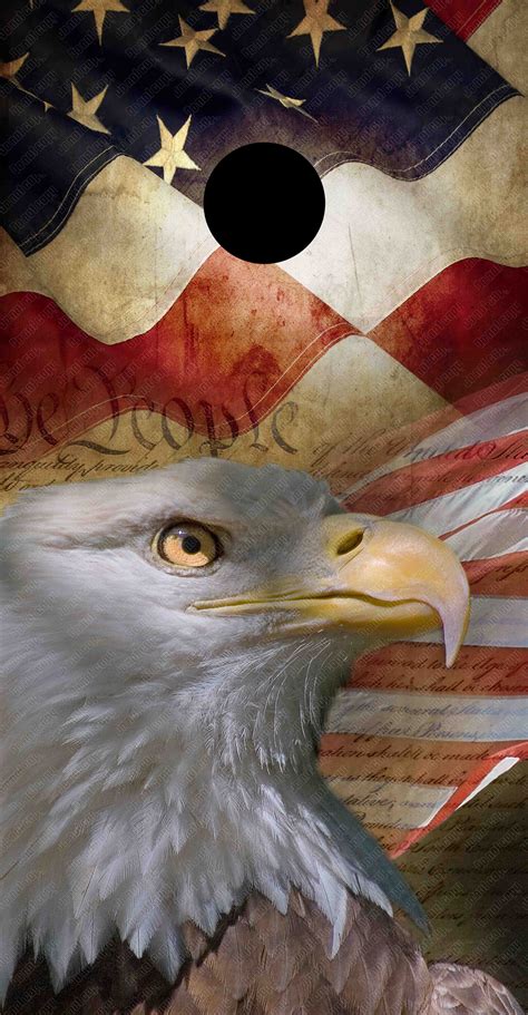 Eagle Constitution Bald Eagle Cornhole Board Wrap Sticker Etsy