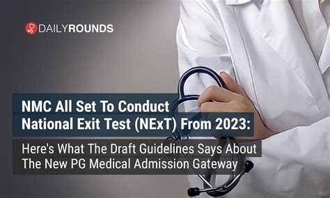 Nmc All Set To Conduct National Exit Test Next From 2023 Heres What