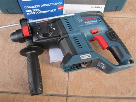 Bosch Brushless Gbh Li Professional Cordless Rotary Hammer With Sds