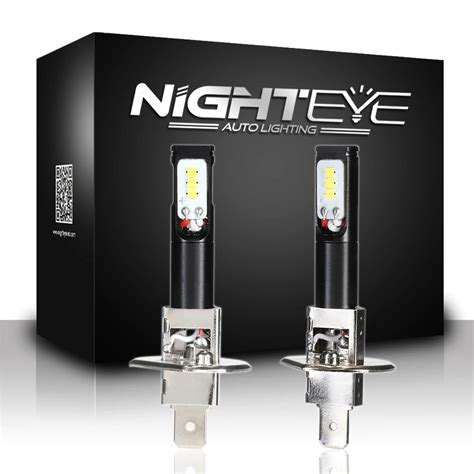 Nighteye H Led Headlight Bulbs Car Head Light Lm V W K