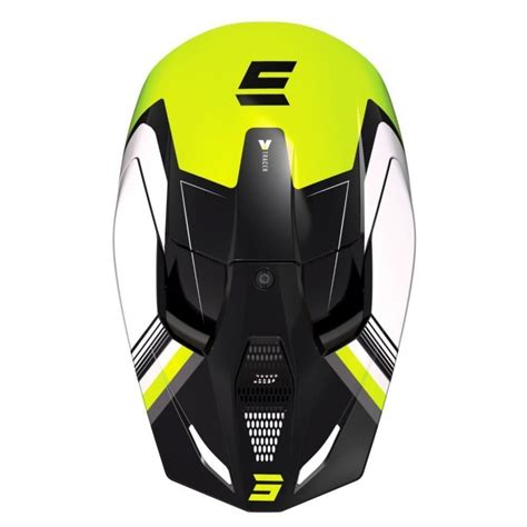 Casque Shot Furious Kid Tracer Neon Yellow Glossy Cycles Evasion