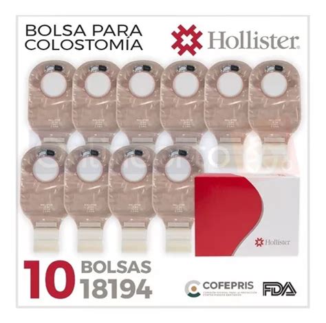 Bolsa Colostomia Drenable Transparente Con Filtro C 10 Pzas Envío gratis