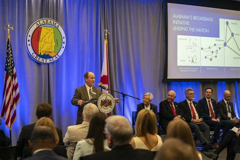 Governor Ivey Announces Broadband Project President Wes Grant Attends And Speaks For Alabama