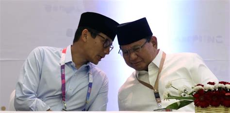 Prabowo Sandi Bakal Gunakan Strategi Sapu Lidi Di Pilpres 2019