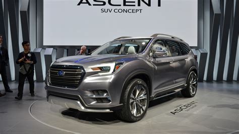 Subaru Ascent Shown More Production Ready In NY