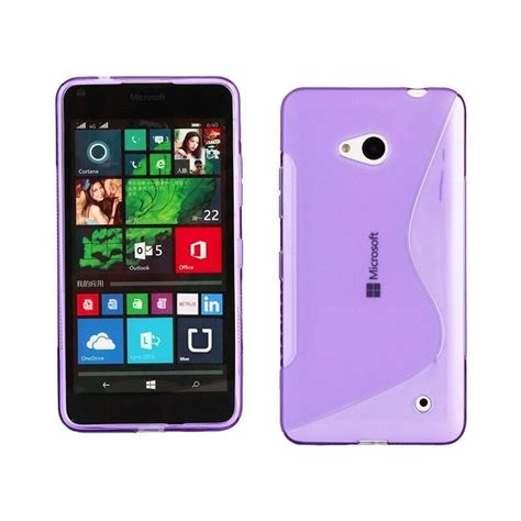 S Line Silikon Skal Microsoft Lumia 640 RM 1072 Lila Elgiganten