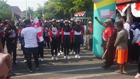 Sang Juara Kembali Bertahan Dalam Gerak Jalan Kabupaten Pati Tahun