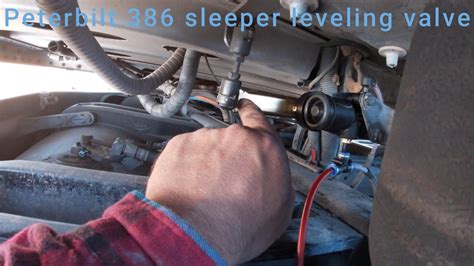 Peterbilt Sleeper Leveling Valve Youtube