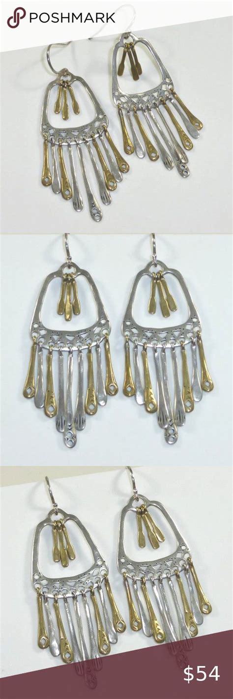 Sold Silpada Wind Chime Sterling Silver Earrings Sterling Silver