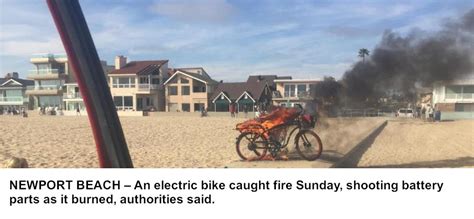 E Bike Battery Fires Lithiumsafe