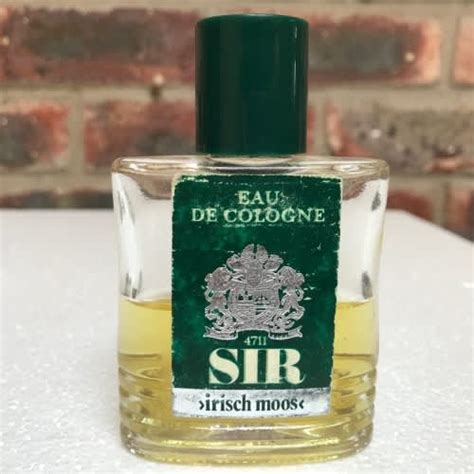 Fragrances For Him 4711 SIR Irisch Moos Eau De Cologne Vintage