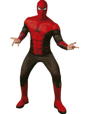 Disfraz Spiderman niño y adulto El traje de Spider Man negro y muchos