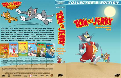 Tom And Jerry: Classic Collection - 12 Volumes | TV Series | Front DVD Covers