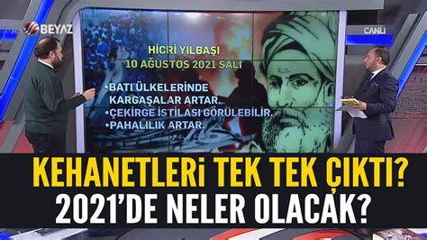 Kehanetleri tek tek çıktı 2021 de neler olacak YouTube