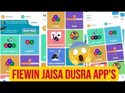 Fiewin Jaisa Dusra App Fiewin New Update Today New Money Earning