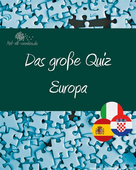 Europa Kostenlose R Tselfragen Unser Gro Es Quiz