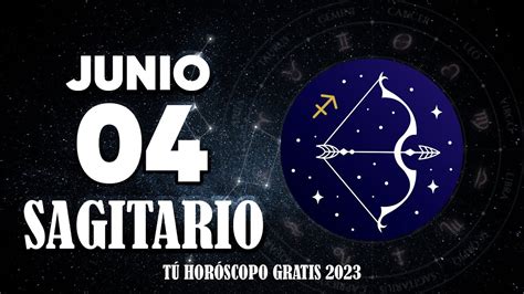 SAGITARIO 𝐖𝐎𝐖 𝐋𝐎𝐂𝐔𝐑𝐀 𝐈𝐍𝐂𝐑𝐄Í𝐁𝐋𝐄 Horoscopo de hoy 4 DE junio 2023