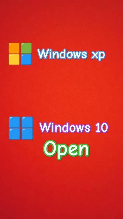 Windows Xp Vs Windows 10 Youtube