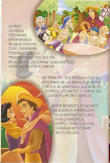 Minhas Atividades Branca De Neve