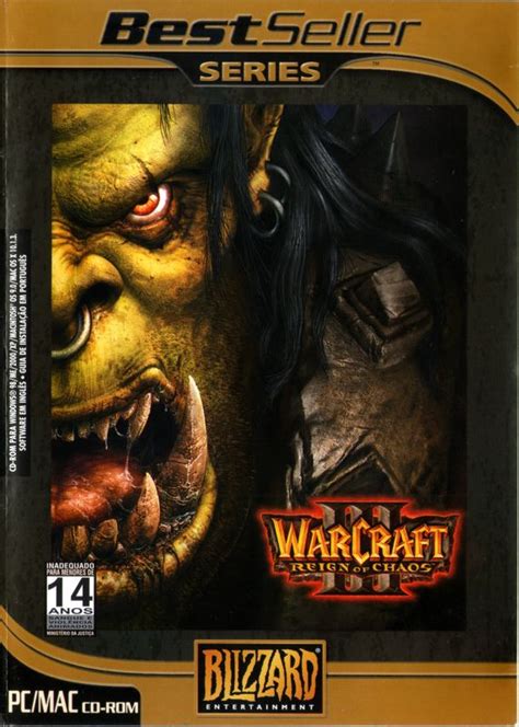 Warcraft Iii Reign Of Chaos 2002 Box Cover Art Mobygames