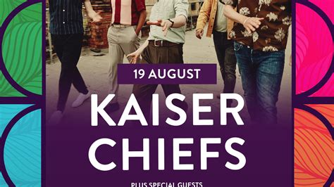 Kaiser Chiefs, Razorlight concert tickets for The Trentham Estate ...