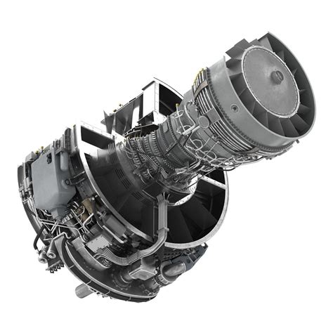 Sectioned Turbojet Engines 3d Models Collection 3d Model 469 3ds