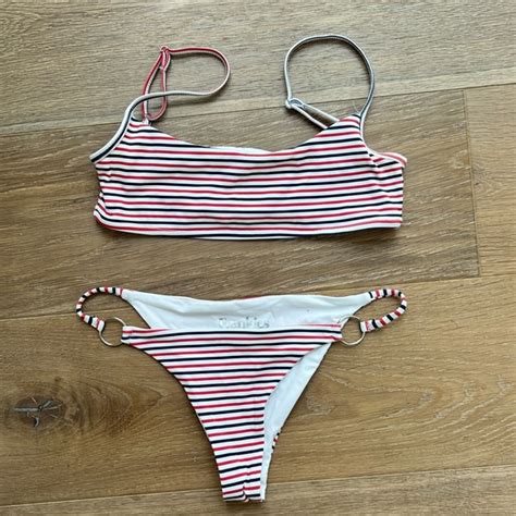 Frankie S Bikinis Swim Frankies Bikinis Red White And Blue Bikini