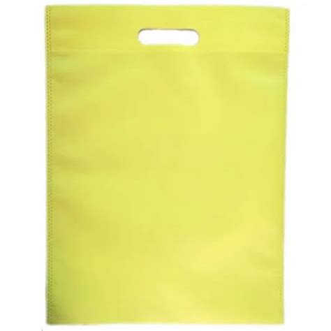 Plain Yellow Non Woven D Cut Bag Capacity 2kg At Rs 175 Kilogram In