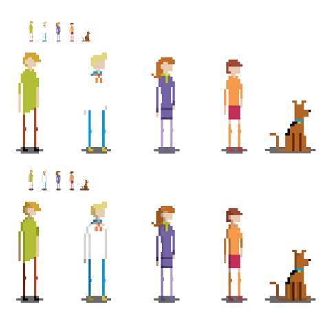 Scooby Doo Pixel 1v By Dannyzero1 On Deviantart