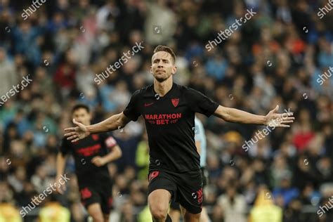 Luuk De Jong Sevilla Fc Celebrates Editorial Stock Photo Stock Image