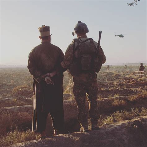 Us Army Ranger Alongside A Captured Taliban Hvt Rspecopsarchive